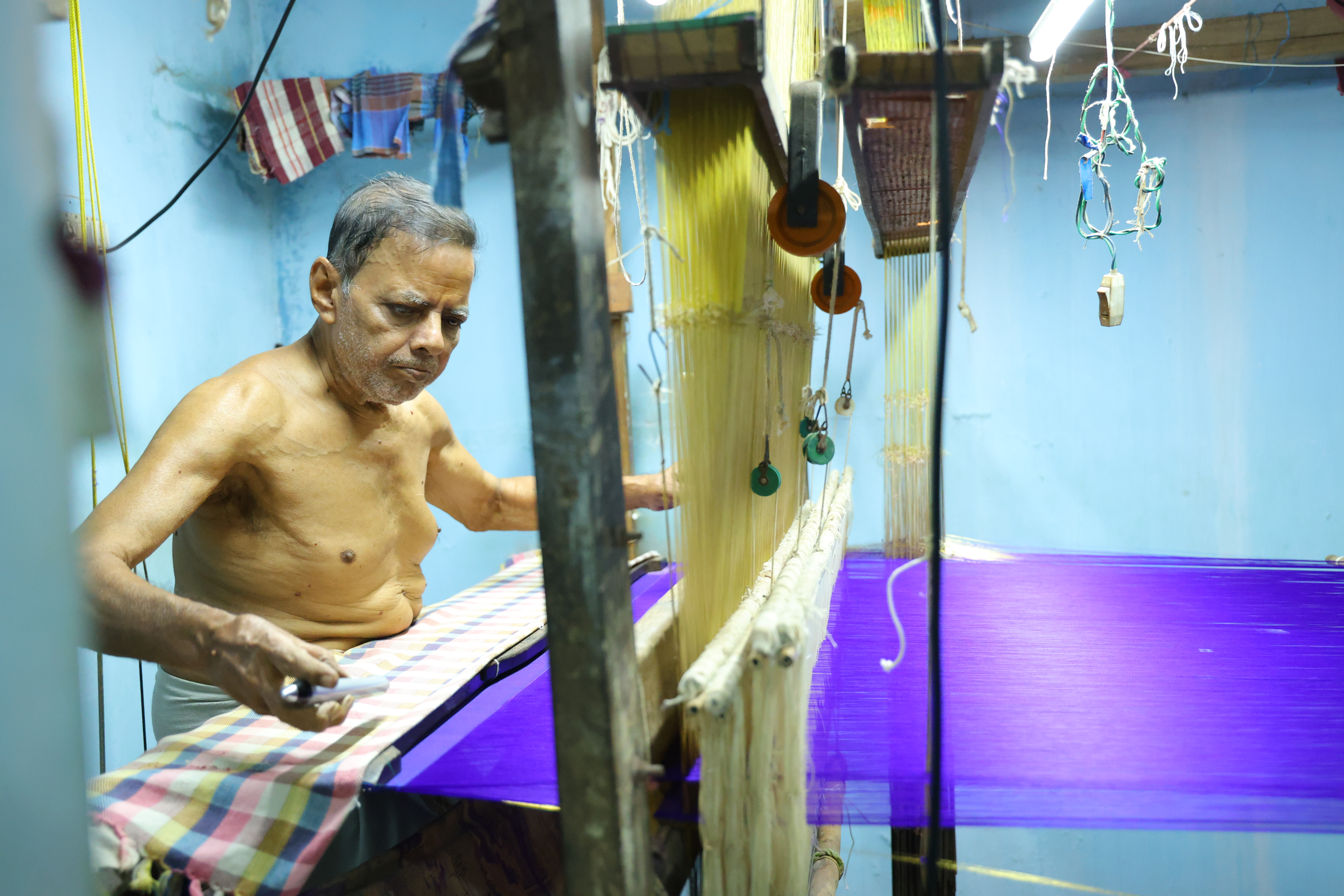 Traditional silk weaving heritage